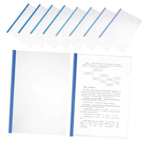 ULTECHNOVO 10 Stück Kunststoff Portfolio mit Schiebebar Kapazität für Effiziente Ablage im Büro Schule oder Zuhause ULTECHNOVO 10 Stück Kunststoff Portfolio mit Schiebebar Kapazität für Effiziente Ablage im Büro Schule oder Zuhause von ULTECHNOVO
