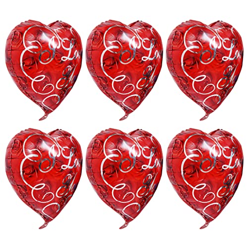 ULTECHNOVO 10 Stück Liebe Alufolienballon Hochzeitsdekorationen Partygeschenk Groß Süßigkeiten Herz Du Hochzeitstag Geformt Valentinstag Valentinsballons Ich Pastell Rot Aluminiumfolie ULTECHNOVO 10 Stück Liebe Alufolienballon Hochzeitsdekorationen Partygeschenk Groß Süßigkeiten Herz Du Hochzeitstag Geformt Valentinstag Valentinsballons Ich Pastell Rot Aluminiumfolie von ULTECHNOVO