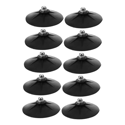 ULTECHNOVO 10 Stück Saugbecher -sandsackzubehör Sandsacksauger Stabile Boxsackversorgung Sandsackteile Basis Für Boxsack Stabile Saugnäpfe Für Boxsack Ersatzteile Für Sandsäcke Schwarz Gummi von ULTECHNOVO