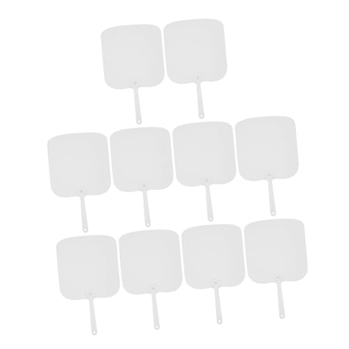 ULTECHNOVO 10 Stück Teiliges Handventilatoren für Diy Sublimation Blanko Fächer aus Pet Handgehaltener Fächer für Kirchenpartys und Kreative Bastelprojekte Leicht Tragbar ULTECHNOVO 10 Stück Teiliges Handventilatoren für Diy Sublimation Blanko Fächer aus Pet Handgehaltener Fächer für Kirchenpartys und Kreative Bastelprojekte Leicht Tragbar von ULTECHNOVO