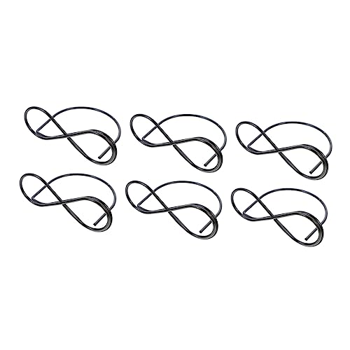 ULTECHNOVO 10 Stück Teiliges Metall Memo Clips Kartenhalter Dekorativer Fotohalter Freistehend für Tischdekoration Vielseitig Einsetzbar für Notizen Visitenkarten und Karten bei von ULTECHNOVO