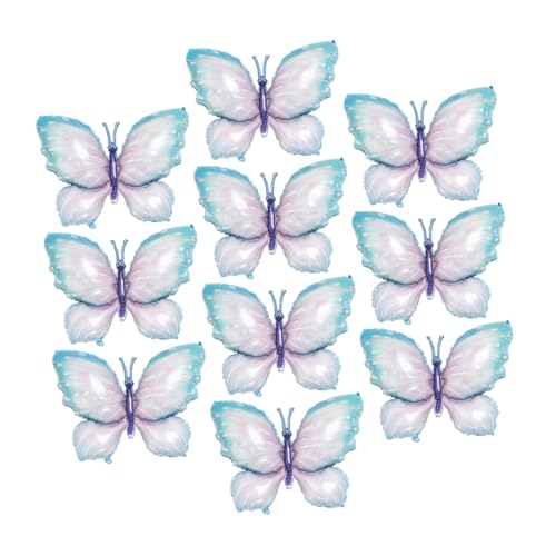 ULTECHNOVO 10 Stück Teiliges Schmetterling Folienballons für Geburtstagsfeiern Dekorative Luftballons Einfach zu Verwenden Stabiles Material für Verschiedene Feiern Geeignet Helle Farben und ULTECHNOVO 10 Stück Teiliges Schmetterling Folienballons für Geburtstagsfeiern Dekorative Luftballons Einfach zu Verwenden Stabiles Material für Verschiedene Feiern Geeignet Helle Farben und von ULTECHNOVO