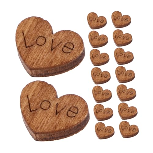 ULTECHNOVO 100 Stück Holzherz Konfetti Knöpfe Dekorative Verzierung Zum Nähen Von Herzen Hochzeit Mini Rustikale Kleine Formen Ornament Holzausschnitte Zum Basteln Hellbraun ULTECHNOVO 100 Stück Holzherz Konfetti Knöpfe Dekorative Verzierung Zum Nähen Von Herzen Hochzeit Mini Rustikale Kleine Formen Ornament Holzausschnitte Zum Basteln Hellbraun von ULTECHNOVO