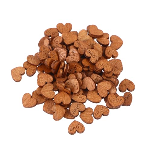 ULTECHNOVO 100 Stück Holzherz Konfetti Ornament Rustikale Hochzeitsdekorationen Großpackung Knopfform Kleine Dekorative Herzen Zum Nähen Mini Holz Liebesherz Dekoration Bambus ULTECHNOVO 100 Stück Holzherz Konfetti Ornament Rustikale Hochzeitsdekorationen Großpackung Knopfform Kleine Dekorative Herzen Zum Nähen Mini Holz Liebesherz Dekoration Bambus von ULTECHNOVO