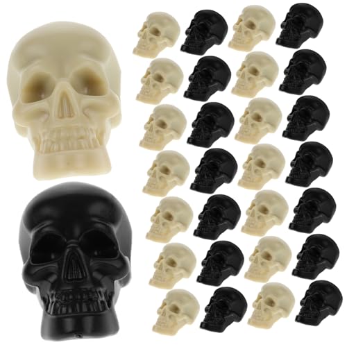ULTECHNOVO 100 Stück Mini Halloween Schädel Deko Realistische Kunststoff Schädel für Grusel für Partys und DIY Projekte ULTECHNOVO 100 Stück Mini Halloween Schädel Deko Realistische Kunststoff Schädel für Grusel für Partys und DIY Projekte von ULTECHNOVO