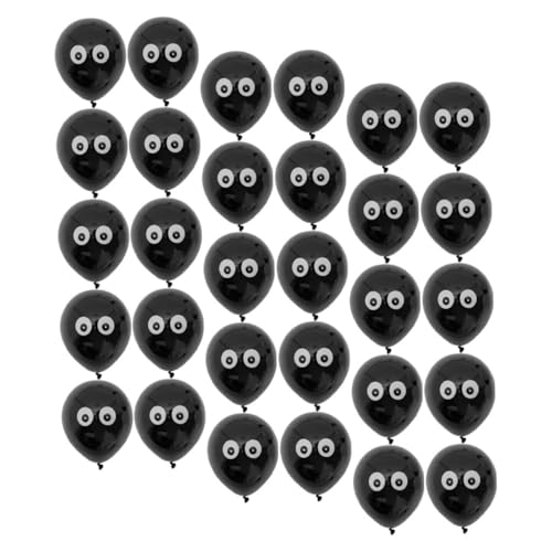 ULTECHNOVO 100Stücke Halloween Luftballons Latexballons Für Halloween Partydekoration Dekorative Luftballons Für Partyszenen Kreative Foto Requisiten Für Unvergessliche von ULTECHNOVO