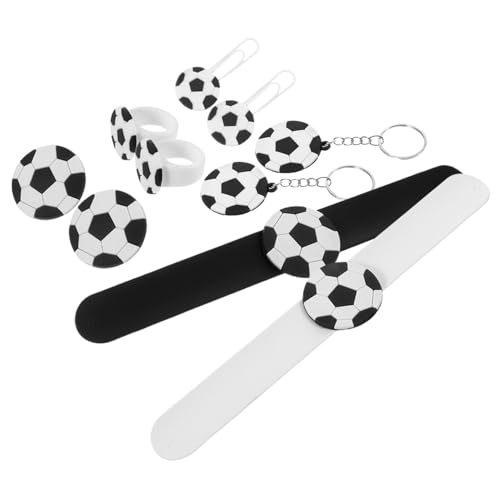 ULTECHNOVO 10Stücke Teiliges Fußball Partyzubehör Süße Fußball Schlüsselanhänger Lesezeichen Ringe und Anstecknadeln Mitgebsel für Kindergeburtstage Sicher und Vielseitig ULTECHNOVO 10Stücke Teiliges Fußball Partyzubehör Süße Fußball Schlüsselanhänger Lesezeichen Ringe und Anstecknadeln Mitgebsel für Kindergeburtstage Sicher und Vielseitig von ULTECHNOVO