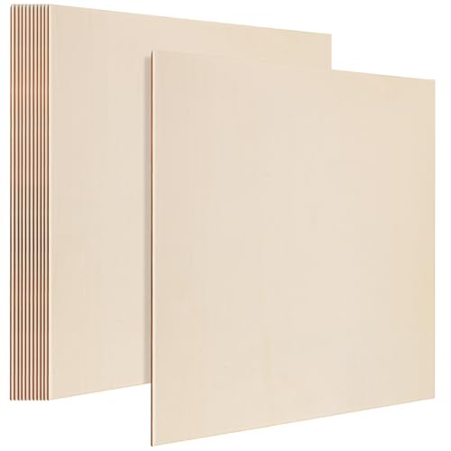 ULTECHNOVO 12 Stück 12 X 12 Holzquadrate Unfertige Quadratische Holzstücke Zum Basteln Malen Schreiben Für Heimwerkerbedarf Gravieren Und Schnitzen ULTECHNOVO 12 Stück 12 X 12 Holzquadrate Unfertige Quadratische Holzstücke Zum Basteln Malen Schreiben Für Heimwerkerbedarf Gravieren Und Schnitzen von ULTECHNOVO