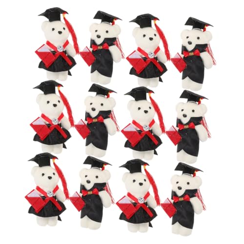 ULTECHNOVO 12 Stück Absolventen Doktorand Bär Für Blumenstrauß Kindergartenabschluss Abschluss Bär Abschluss Trägt Masse Mini-abschlussbären Graduierung Bärenstrauß Dekoration Plüsch ULTECHNOVO 12 Stück Absolventen Doktorand Bär Für Blumenstrauß Kindergartenabschluss Abschluss Bär Abschluss Trägt Masse Mini-abschlussbären Graduierung Bärenstrauß Dekoration Plüsch von ULTECHNOVO