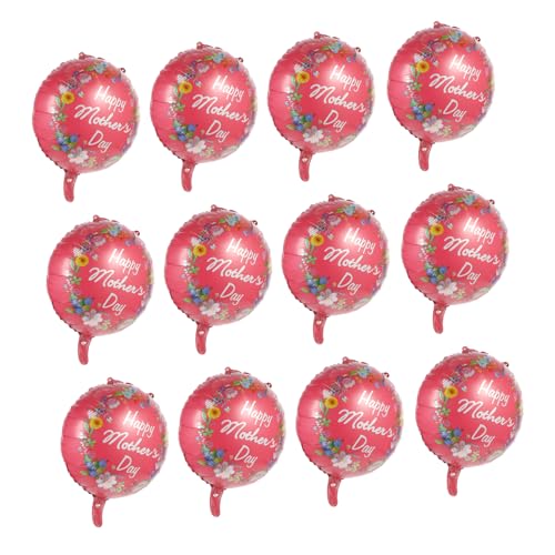 ULTECHNOVO 12 Stück Luftballons zum Muttertag Rosa Mütter Blau aufdecken Muttertagsdekoration Muttertagsballons muttertag dekorationen Ballon zum Muttertag Aluminiumfolie von ULTECHNOVO