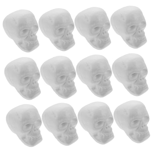 ULTECHNOVO 12 Stück Teiliges Hängende Schädelköpfe Dekoration für Halloween Leichte Schaumstoff Hängedekorationen für Gruselfeste und Kreative Bastelprojekte ULTECHNOVO 12 Stück Teiliges Hängende Schädelköpfe Dekoration für Halloween Leichte Schaumstoff Hängedekorationen für Gruselfeste und Kreative Bastelprojekte von ULTECHNOVO