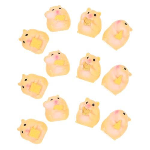 ULTECHNOVO 12 Stück Teiliges Mini Hamsterfiguren Resin Tierfiguren Tortenaufsätze für Märchengärten und Heimdekoration Niedliche Kleine Tierfiguren für ULTECHNOVO 12 Stück Teiliges Mini Hamsterfiguren Resin Tierfiguren Tortenaufsätze für Märchengärten und Heimdekoration Niedliche Kleine Tierfiguren für von ULTECHNOVO