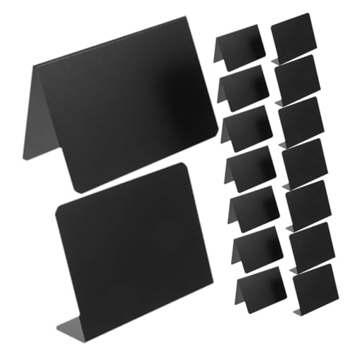 ULTECHNOVO 12 Stück Teiliges Mini kreidetafel Wiederbeschreibbare Tischnummern und Memo Boards für Hochzeiten Partys Buffets Lebensmittelkennzeichnung Einfache Reinigung Vielseitig von ULTECHNOVO