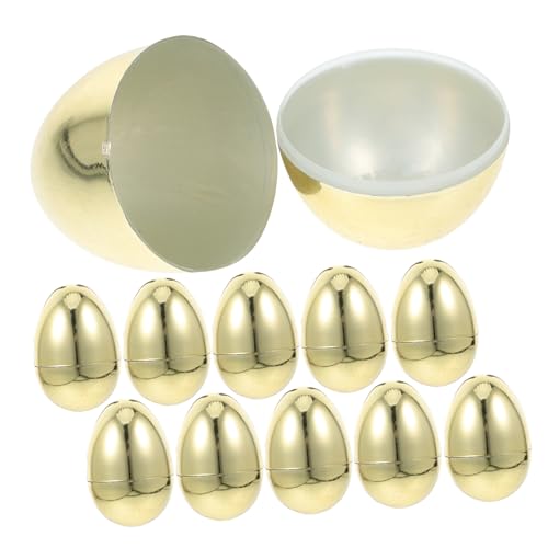 ULTECHNOVO 12 Stücke Simulierte Goldene Eier Ei Füller Ei Füllstoffe Eier Ei Ei Körbe Goldene Ei ULTECHNOVO 12 Stücke Simulierte Goldene Eier Ei Füller Ei Füllstoffe Eier Ei Ei Körbe Goldene Ei von ULTECHNOVO