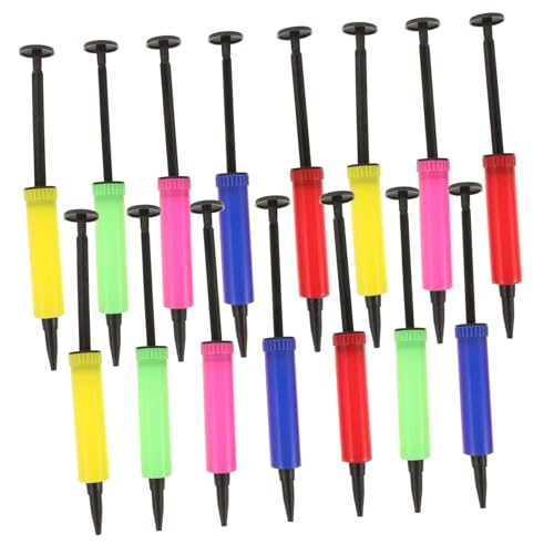 ULTECHNOVO 15 Stück Aufblasvorrichtung drücken schwimmweste aufblasbar aufblasbare schwimmweste balloon pumpe Pumper Manuelle Luftpumpe für Schlauchboote Ballon Luftpumpe Plastik von ULTECHNOVO