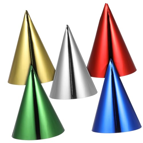 ULTECHNOVO 15 Stück Teiliges Bunte Geburtstagsmützen aus Papier Klassische Kegelform Leichte Partyhüte für Erwachsene Vielseitig Passend Farbenfrohe Partydeko für Geburtstag Feier ULTECHNOVO 15 Stück Teiliges Bunte Geburtstagsmützen aus Papier Klassische Kegelform Leichte Partyhüte für Erwachsene Vielseitig Passend Farbenfrohe Partydeko für Geburtstag Feier von ULTECHNOVO