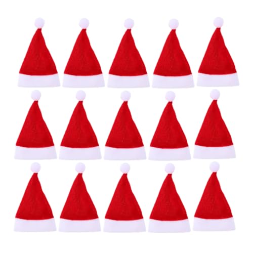 ULTECHNOVO 15 Stück Teiliges Mini Weihnachtshut Dekorative Lutscher und Weinflaschenhüte Wiederverwendbar Klassische Weihnachtsfarben für Partydekoration Bastelprojekte und Festliche ULTECHNOVO 15 Stück Teiliges Mini Weihnachtshut Dekorative Lutscher und Weinflaschenhüte Wiederverwendbar Klassische Weihnachtsfarben für Partydekoration Bastelprojekte und Festliche von ULTECHNOVO