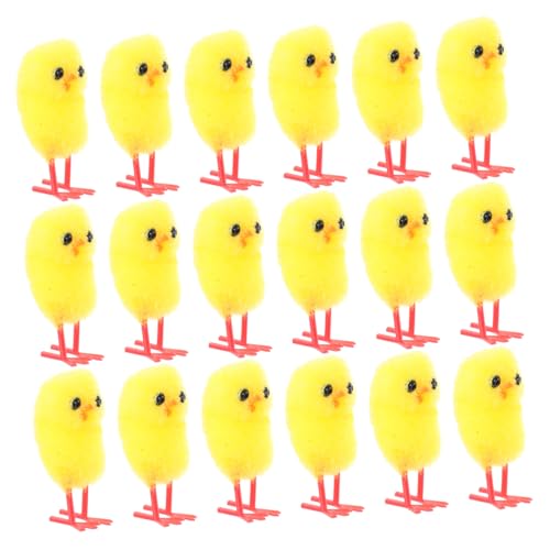 ULTECHNOVO 18 Stück Teiliges Flauschige Plüschfiguren Realistische Gelbe Küken Weiche Osterdeko für Erwachsene Handgefertigt für Frühlingsfest und Tischgestaltung ULTECHNOVO 18 Stück Teiliges Flauschige Plüschfiguren Realistische Gelbe Küken Weiche Osterdeko für Erwachsene Handgefertigt für Frühlingsfest und Tischgestaltung von ULTECHNOVO