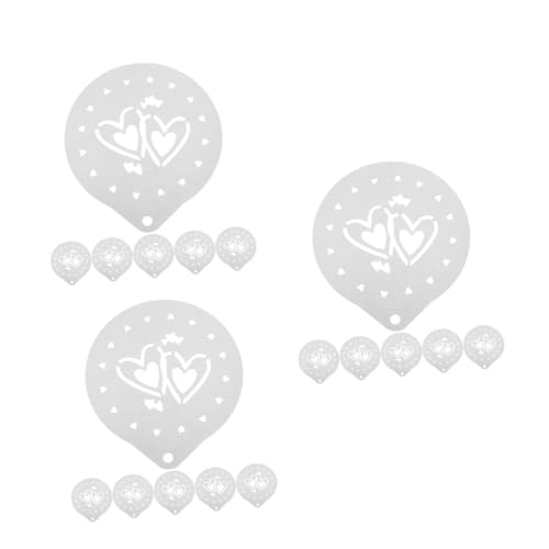 ULTECHNOVO 18-teilige Sets Spritzgussform Kuchenschablonen Dekorieren Kuchendekoration Vorlage Schablonen Buchstaben Glasur Für Und Kuchen Backen Schablone Weiß Plastik ULTECHNOVO 18-teilige Sets Spritzgussform Kuchenschablonen Dekorieren Kuchendekoration Vorlage Schablonen Buchstaben Glasur Für Und Kuchen Backen Schablone Weiß Plastik von ULTECHNOVO