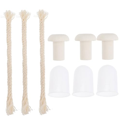 ULTECHNOVO 18Stücke Teiliges für Alkohollampen Dochte Halter und Plastikkappen für Chemie Experimente für Labor Schule und Zuhause Einfache Handhabung und Vielseitige Anwendungen ULTECHNOVO 18Stücke Teiliges für Alkohollampen Dochte Halter und Plastikkappen für Chemie Experimente für Labor Schule und Zuhause Einfache Handhabung und Vielseitige Anwendungen von ULTECHNOVO