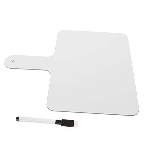 ULTECHNOVO 1Satz Doppelseitiges Hand Whiteboard Teiliges Abwischbares Antwort Paddel für Schule und Spiele für Lehrer und Wiederverwendbar von ULTECHNOVO