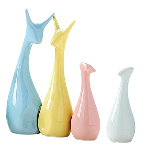 ULTECHNOVO 1Satz Keramische Hirschfamilie Figurenset Kreative Tischdekoration für Zuhause Design für Wohnzimmer Schlafzimmer und Büro zu Weihnachten und Besonderen ULTECHNOVO 1Satz Keramische Hirschfamilie Figurenset Kreative Tischdekoration für Zuhause Design für Wohnzimmer Schlafzimmer und Büro zu Weihnachten und Besonderen von ULTECHNOVO