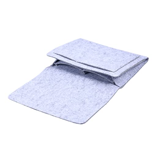 ULTECHNOVO 1Stücke Hängende Aufbewahrungstasche für Bett und Multifunktionaler Organizer für Fernbedienungen Snacks und Leicht für Ordnung von ULTECHNOVO