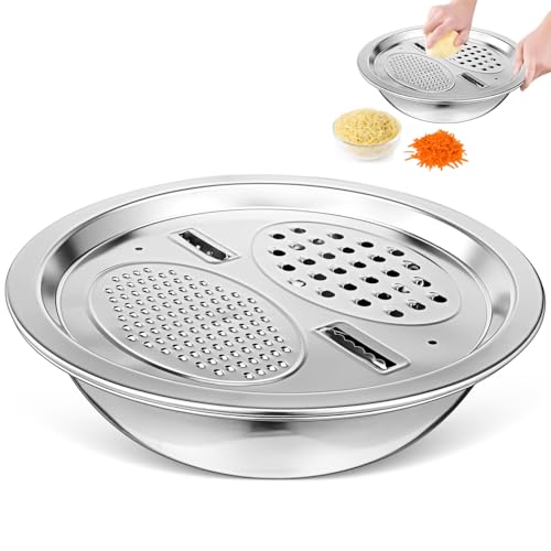ULTECHNOVO 1satz Edelstahl Abtropfkorb Multifunktionale Küche Schüssel Mit Reibe Und Sieb Für Obst Gemüse Und Lebensmittelvorbereitung Teiliges ULTECHNOVO 1satz Edelstahl Abtropfkorb Multifunktionale Küche Schüssel Mit Reibe Und Sieb Für Obst Gemüse Und Lebensmittelvorbereitung Teiliges von ULTECHNOVO