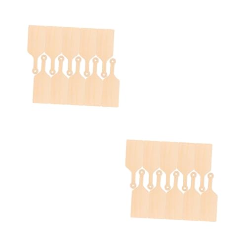 ULTECHNOVO 2 Sätze Teiliges Holz Schneidebrett Diy Bastelbedarf Bemalbare Holzplatten Für Vielseitig Einsetzbar Für Partys Leicht Und Tragbar 10 Stück * 2 ULTECHNOVO 2 Sätze Teiliges Holz Schneidebrett Diy Bastelbedarf Bemalbare Holzplatten Für Vielseitig Einsetzbar Für Partys Leicht Und Tragbar 10 Stück * 2 von ULTECHNOVO