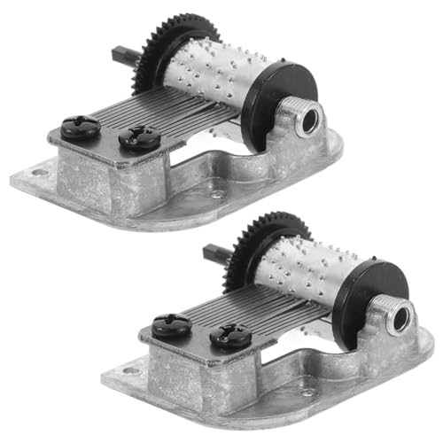 ULTECHNOVO 2 Stück Diy Musikbox Mechanismus Set Spieluhr Ersatzteile für Kreative Instrumente zur Musikalischer Bastelset für Gemeinsames und Kreative ULTECHNOVO 2 Stück Diy Musikbox Mechanismus Set Spieluhr Ersatzteile für Kreative Instrumente zur Musikalischer Bastelset für Gemeinsames und Kreative von ULTECHNOVO