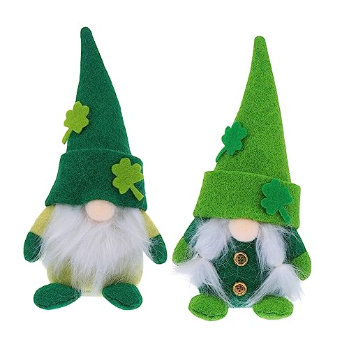 ULTECHNOVO 2 Stück Gesichtslose Puppe Puppenspielzeug Mini Lustig Spielzeuge Puppenaugen St. Patrick's Day Puppe Ornament Heimdekoration Puppendekor Bastelpuppe Vlies Green ULTECHNOVO 2 Stück Gesichtslose Puppe Puppenspielzeug Mini Lustig Spielzeuge Puppenaugen St. Patrick's Day Puppe Ornament Heimdekoration Puppendekor Bastelpuppe Vlies Green von ULTECHNOVO