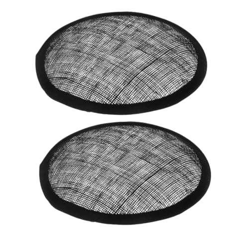 ULTECHNOVO 2stücke Fascinator Hut Basis Aus Netzstoff Diy Bastelmaterial Für Damenaccessoires Für Hochzeiten Und Feiern Vielseitig Einsetzbar von ULTECHNOVO