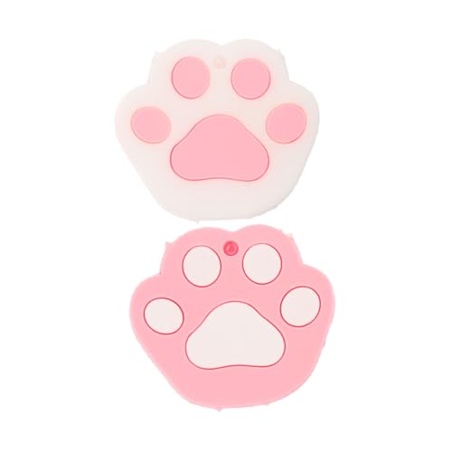 ULTECHNOVO 2 Stück Katzenpfoten Schlüsselhüllen aus Flexiblem Silikon Schützende Bunte Schlüsselabdeckungen für Haus und Zimmerschlüssel Weiche Rutschfeste Key Caps für Frauen und ULTECHNOVO 2 Stück Katzenpfoten Schlüsselhüllen aus Flexiblem Silikon Schützende Bunte Schlüsselabdeckungen für Haus und Zimmerschlüssel Weiche Rutschfeste Key Caps für Frauen und von ULTECHNOVO