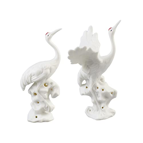 ULTECHNOVO 2 Stück Keramik Ornamente Fliegende Kraniche Tischgestaltung Wohnaccessoires Mikro Landschaft Schmuck für Feiertagsdekoration Schreibtischgestaltung ULTECHNOVO 2 Stück Keramik Ornamente Fliegende Kraniche Tischgestaltung Wohnaccessoires Mikro Landschaft Schmuck für Feiertagsdekoration Schreibtischgestaltung von ULTECHNOVO