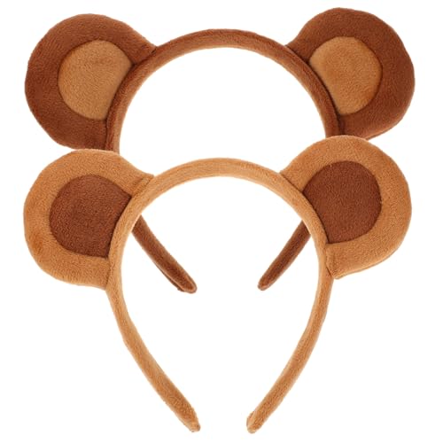 ULTECHNOVO 2 Stück Lustige Tierkostüm Kopfbedeckung für Halloween Karneval Fotografie und Kreative Cosplay Events Tierisch Süß von ULTECHNOVO