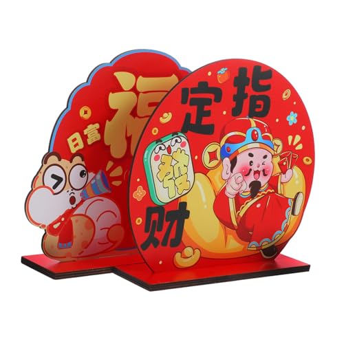 ULTECHNOVO 2 Stück Ornamente Zum Jahr Der Schlange Neujahrs Tischdekoration Frühlingsfest Dekoration Chinesisches Fu Ornament Chinesische Neujahrsdekorationen Neujahrs Tischdekorationen ULTECHNOVO 2 Stück Ornamente Zum Jahr Der Schlange Neujahrs Tischdekoration Frühlingsfest Dekoration Chinesisches Fu Ornament Chinesische Neujahrsdekorationen Neujahrs Tischdekorationen von ULTECHNOVO