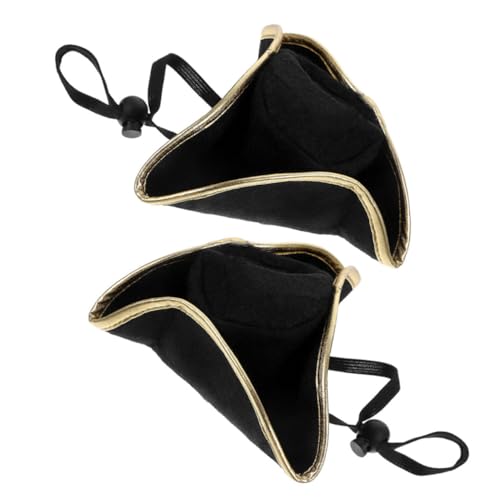 ULTECHNOVO 2 Stück Piratenhut Kostüm Hut für Karneval Masquerade Cosplay Kopfbedeckung für Partys und Halloween Bequem und Langlebig ULTECHNOVO 2 Stück Piratenhut Kostüm Hut für Karneval Masquerade Cosplay Kopfbedeckung für Partys und Halloween Bequem und Langlebig von ULTECHNOVO