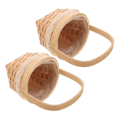 ULTECHNOVO 2 Stück Rattan Blumentopf Aufbewahrungskorb Handgewebter Dekorativer Korb für Blumenarrangements Tischdekoration und Vielseitige Nutzung Jedem Zuhause ULTECHNOVO 2 Stück Rattan Blumentopf Aufbewahrungskorb Handgewebter Dekorativer Korb für Blumenarrangements Tischdekoration und Vielseitige Nutzung Jedem Zuhause von ULTECHNOVO