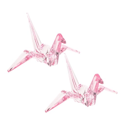 ULTECHNOVO 2 Stück Teiliges Acryl Origami Vogel Modell Dekoration Geschenk Tischplatte Party Deko für Geburtstagsfeiern und Kreative Wohnraumgestaltung ULTECHNOVO 2 Stück Teiliges Acryl Origami Vogel Modell Dekoration Geschenk Tischplatte Party Deko für Geburtstagsfeiern und Kreative Wohnraumgestaltung von ULTECHNOVO