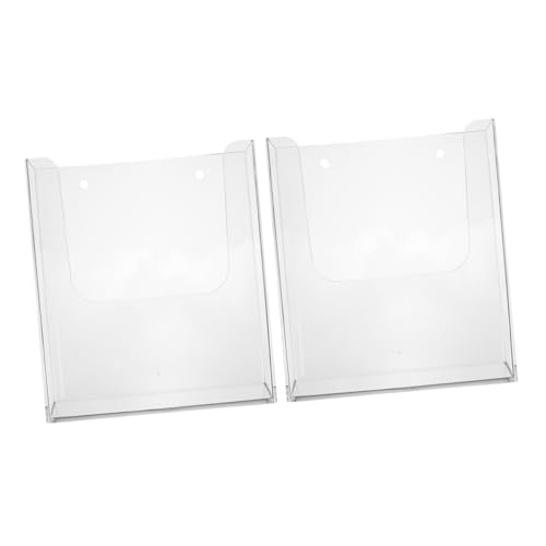 ULTECHNOVO 2 Stück Wandmontierter Prospektspender Teilig Zeitschriftenhalter für Büro und Zuhause Eleganter Organizer für Magazine Kataloge und Dokumente Design Langlebig und Vielseitig ULTECHNOVO 2 Stück Wandmontierter Prospektspender Teilig Zeitschriftenhalter für Büro und Zuhause Eleganter Organizer für Magazine Kataloge und Dokumente Design Langlebig und Vielseitig von ULTECHNOVO