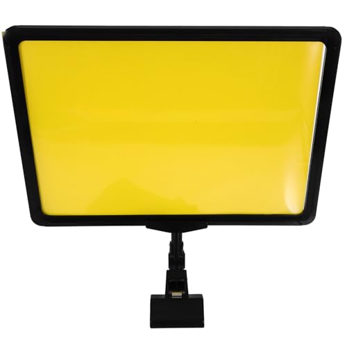 ULTECHNOVO 2 Stück Werbepreis Einkaufszentrum Zoll Tafel X Gelb Büro Lebensmittel auf Verstellbarem Schild Clip für Schreibtisch Geschäfte Einzelhandel Clip-Rack Nachrichtenkopf Löschbares ULTECHNOVO 2 Stück Werbepreis Einkaufszentrum Zoll Tafel X Gelb Büro Lebensmittel auf Verstellbarem Schild Clip für Schreibtisch Geschäfte Einzelhandel Clip-Rack Nachrichtenkopf Löschbares von ULTECHNOVO
