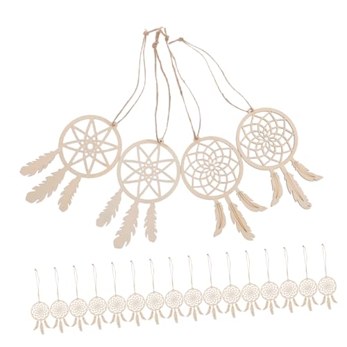 ULTECHNOVO 20 Stück Teiliges Diy Holz Unvollendete Blanko Holzscheiben Kinderfreundliches Bastelset Handgefertigte Hölzerne Hängeornamente für Schlafzimmer Boho und Geschäft ULTECHNOVO 20 Stück Teiliges Diy Holz Unvollendete Blanko Holzscheiben Kinderfreundliches Bastelset Handgefertigte Hölzerne Hängeornamente für Schlafzimmer Boho und Geschäft von ULTECHNOVO