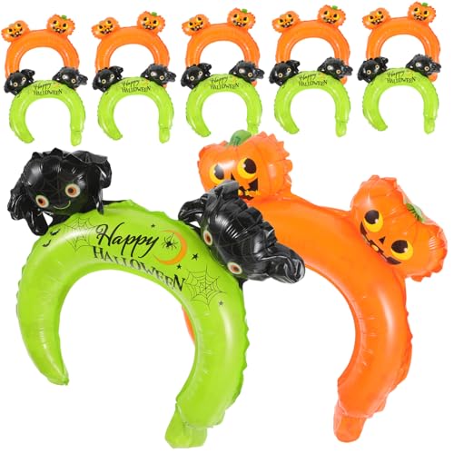 ULTECHNOVO 20 Stück Teiliges Halloween Party Hair Hoops Luftballons Kürbis und Spinnenform Folienballons Dekoration für Bar Ktv Mall Bunte Festival Wanddeko für Halloween Mottoparty ULTECHNOVO 20 Stück Teiliges Halloween Party Hair Hoops Luftballons Kürbis und Spinnenform Folienballons Dekoration für Bar Ktv Mall Bunte Festival Wanddeko für Halloween Mottoparty von ULTECHNOVO