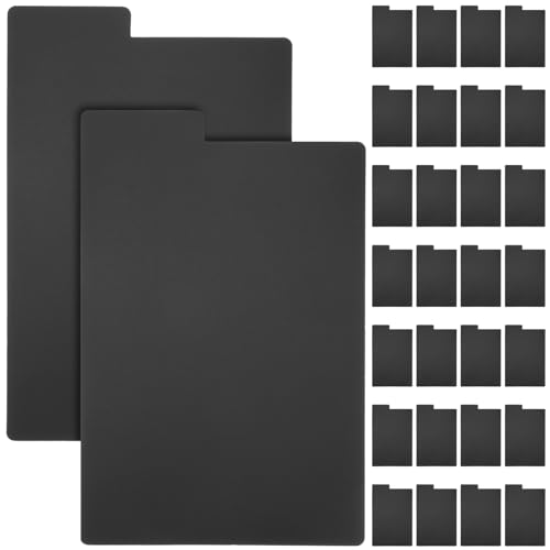 ULTECHNOVO 20 Stück Trennblätter Zur Organisation Von Schallplatten Karteikarten-Trennblätter Buchteiler Für Regale Trennkarten Zur Comic-Aufbewahrung Mit Laschen von ULTECHNOVO