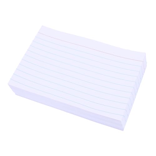ULTECHNOVO 200 Stück Karteikarte Lernkarten Karteikarten zum Lernen Notizblöcke für die Arbeit Karten mit Tabs linierte Notizkarte Wortnotizkarten Papier ULTECHNOVO 200 Stück Karteikarte Lernkarten Karteikarten zum Lernen Notizblöcke für die Arbeit Karten mit Tabs linierte Notizkarte Wortnotizkarten Papier von ULTECHNOVO