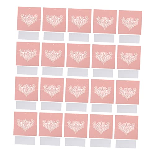 ULTECHNOVO 20Stücke Tischkarten aus Handgeschriebene Platzkarten für Hochzeiten und Feiern Ausgehöhlt für Festlichkeiten ULTECHNOVO 20Stücke Tischkarten aus Handgeschriebene Platzkarten für Hochzeiten und Feiern Ausgehöhlt für Festlichkeiten von ULTECHNOVO