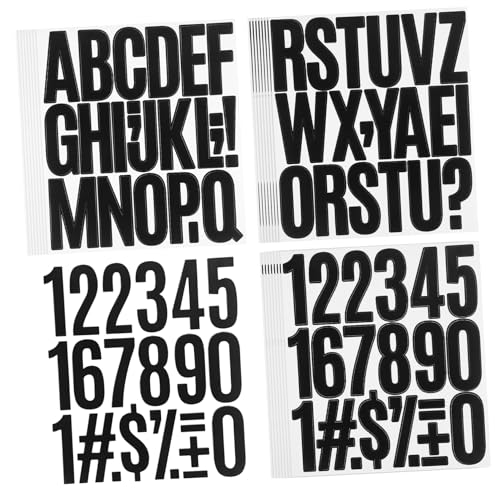 ULTECHNOVO 24 Blatt Selbstklebende Buchstaben und Zahlenaufkleber Vinyl Etiketten Buchstaben Zahlen Starke Haftung Lösung für Mailbox Scrapbooking und Autos ULTECHNOVO 24 Blatt Selbstklebende Buchstaben und Zahlenaufkleber Vinyl Etiketten Buchstaben Zahlen Starke Haftung Lösung für Mailbox Scrapbooking und Autos von ULTECHNOVO