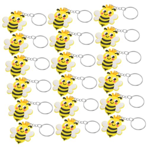ULTECHNOVO 24 Stück Biene Schlüsselanhänger Bienen-gastgeschenke Bienen-schlüsselanhänger Für Frauen Süße Schlüsselanhänger Bienenförmiger Schlüsselanhänger Babyparty -dekorationen Pvc ULTECHNOVO 24 Stück Biene Schlüsselanhänger Bienen-gastgeschenke Bienen-schlüsselanhänger Für Frauen Süße Schlüsselanhänger Bienenförmiger Schlüsselanhänger Babyparty -dekorationen Pvc von ULTECHNOVO