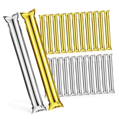 ULTECHNOVO 24 Stück Hersteller Blau sportlich Donnerstöcke sprengen aufblasbarer Stock aus party sachen Konzertzubehör Partyzubehör sport zubehör Party-Jubelstöcke Lärmknüppel Aluminiumfolie ULTECHNOVO 24 Stück Hersteller Blau sportlich Donnerstöcke sprengen aufblasbarer Stock aus party sachen Konzertzubehör Partyzubehör sport zubehör Party-Jubelstöcke Lärmknüppel Aluminiumfolie von ULTECHNOVO