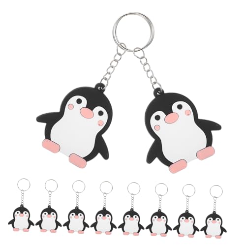 ULTECHNOVO 24 Stück Pinguin -Schlüsselring Pinguin -Ornament für Rucksäcke süßes Schlüsselanhänger- Party-Dekorationen mit Tiermotiven süßer Pinguin -Tasche Charme PVC-Weichkleber ULTECHNOVO 24 Stück Pinguin -Schlüsselring Pinguin -Ornament für Rucksäcke süßes Schlüsselanhänger- Party-Dekorationen mit Tiermotiven süßer Pinguin -Tasche Charme PVC-Weichkleber von ULTECHNOVO
